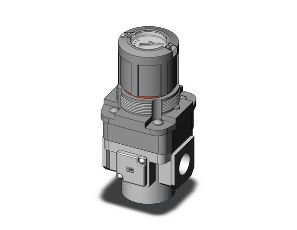 SMC ARG40K-N04G1-NZ regulator, modular f.r.l. w/gauge regulator w/ built in pressure gauge