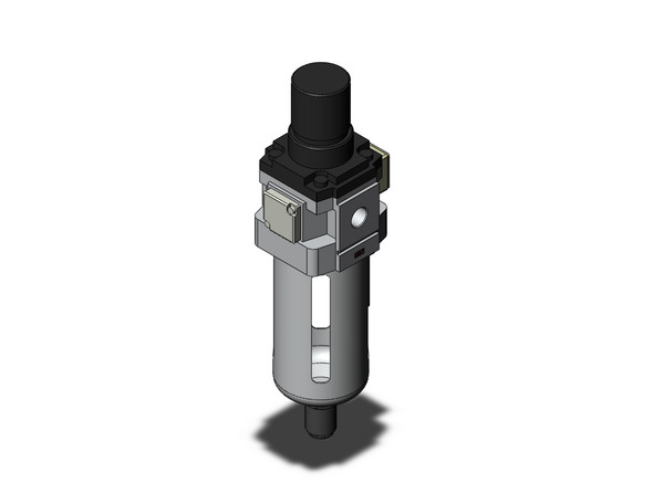SMC AWM40-N02CE1-1RZ Filter/Regulator, W/Micro Mist Separator