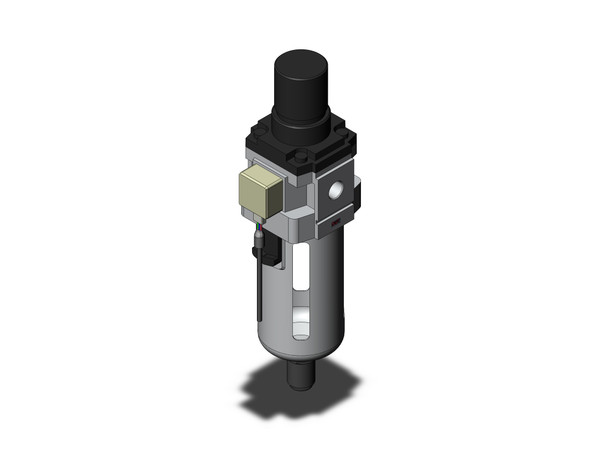 SMC AWM40-N02CE1-1Z filter/regulator, w/micro mist separator