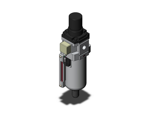 SMC AWM40-N02CE3-8ZA filter/regulator, w/micro mist separator mist separator/regulator