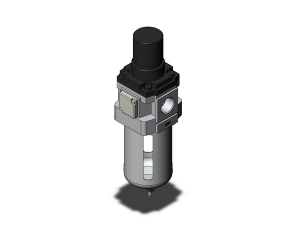 SMC AWM40-N04E-RWZ filter/regulator, w/micro mist separator mist separator/regulator