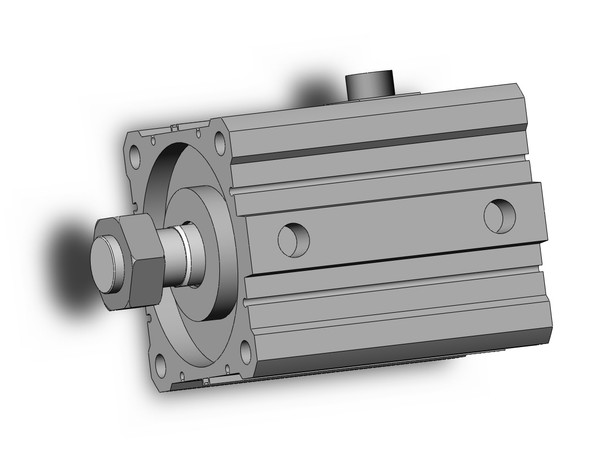 SMC CBQ2A100-25DCM-HN Cyl, Compact, Locking