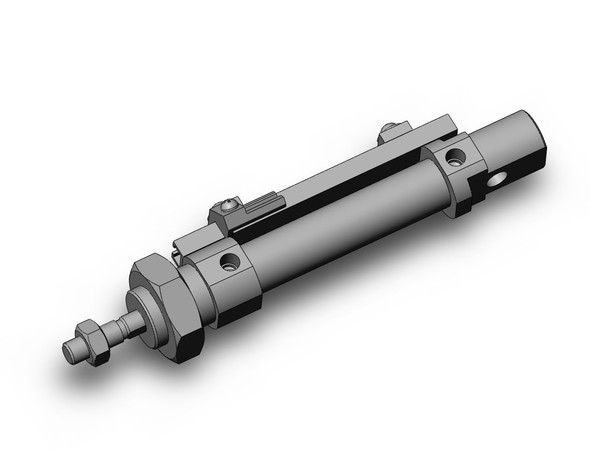 SMC CD85N12-25S-A iso round body cylinder, c82, c85 cylinder, iso, sgl acting