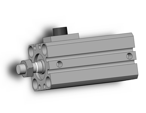 SMC CDBQ2B20-20DCM-RN compact cylinder cyl, compact, locking, sw capable