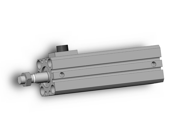 SMC CDBQ2B20-50DCM-RN-M9BL compact cylinder cyl, compact, locking, sw capable