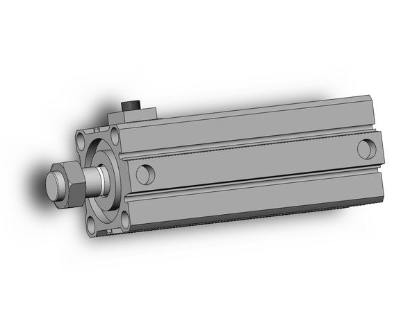 SMC CDBQ2B50-100DCM-RN Cyl, Compact, Locking, Sw Capable