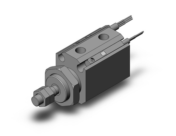 SMC CDJP2B16-5D-M9PSAPC Pin Cylinder, Double Acting, Sgl Rod