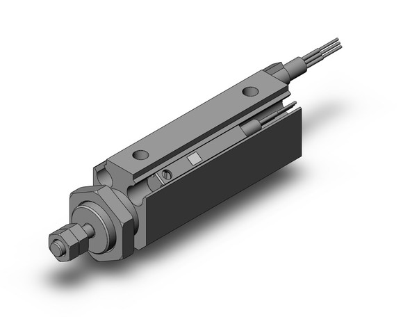 SMC CDJP2B6-20D-M9PL Pin Cylinder, Double Acting, Sgl Rod