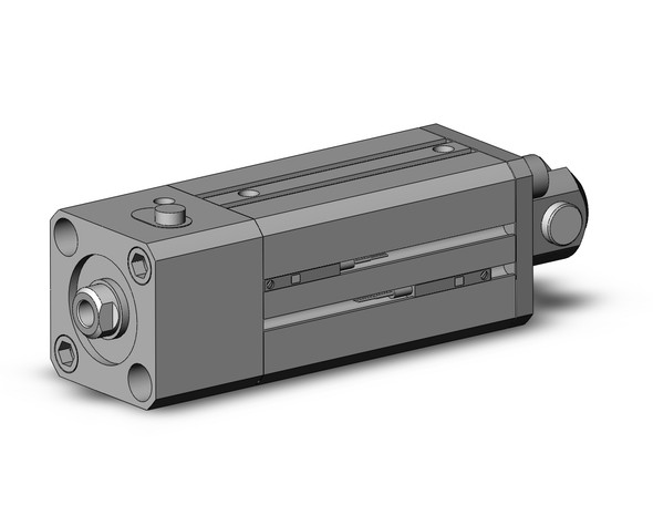 SMC CDLQD25-40D-B-M9NW compact cylinder w/lock cyl, compact with lock