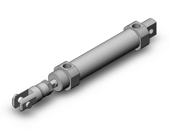 SMC CDM2E25-75Z-W round body cylinder cylinder, air