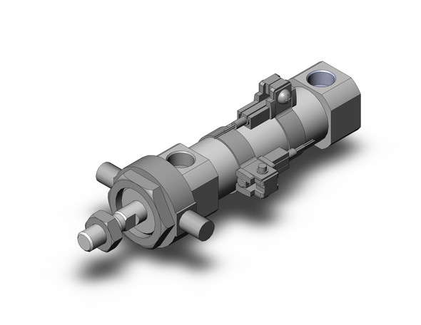 SMC CDM2UZ20-25Z-N-M9BZ round body cylinder cylinder, air