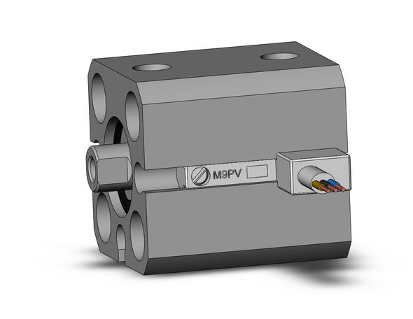 SMC CDQSB12-5DC-M9PV cylinder, compact