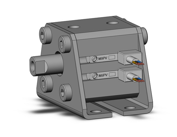 SMC CDQSL16-5S-M9PVL Cylinder, Compact