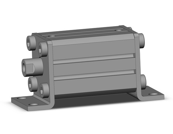 SMC CDQSLC25-25D Compact Cylinder