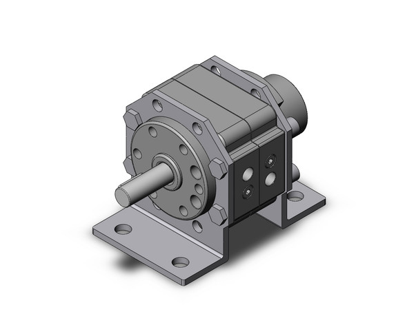 SMC CDRB1LW63-180S-XN rotary actuator actuator, rotary, vane type