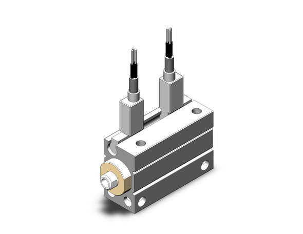 SMC CDUJB8-15D-F8PSAPC compact cylinder cyl, free mount, dbl acting