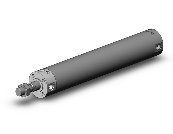 <h2>C(D)G1-Z, Double Acting, Single Rod, Air Cylinder, w/X Options</h2><p><h3>Series CG1 single rod, double acting air cylinder has 8 bore sizes and can meet any application need. The tube is impact extruded aluminum to produce an extraordinarily smooth finish, allow low break-away pressure and smooth stroke action. Various mounting bracket options are available. Female piston rod threads are available as a standard option. Auto switch capable.</h3>- femalee rod end available as standard.<br>- Bore sizes: 20, 25, 32, 40, 50, 63, 80, 100 <br>- Easy fine adjustment of auto switch position<br>- No trunnion mounting femalee thread<br>- Various mounting bracket options<p><a href="https://content2.smcetech.com/pdf/CG1_Z.pdf" target="_blank">Series Catalog</a>