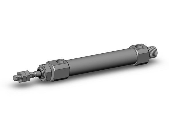 <h2>C(D)J2-Z, Air Cylinder, Double Acting, Single Rod</h2><p><h3>Series CJ2-Z double acting, single rod, stainless steel tube, air cylinders are available in 10 and 16mm bore sizes with stroke lengths from 15mm to 200mm. Available in 7 mounting types for versatility. Optional features include air cushion, port location and magnet for auto-switch capability. Pivot and rod end brackets can be ordered with the cylinder under one part number.</h3>- Easy fine adjustments of auto switch position<br>- Mounting types added:  Double foot, Head Flange, Double-side Bossed<br>- Rod end deflection accuracy improved<p><a href="https://content2.smcetech.com/pdf/CJ2.pdf" target="_blank">Series Catalog</a>