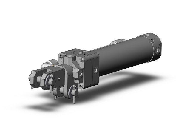 SMC CLK2GA32TN-100Y-F clamp cylinder w/lock clkq, clk2 clamp cylinder with lock