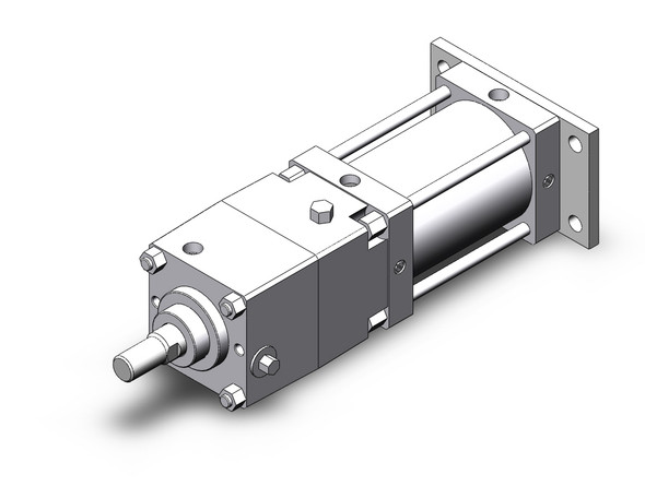 SMC CNSG125TN-150-D Power Lock Cylinder