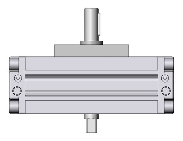 SMC CRA1FW50-190CZ rotary actuator actuator, rotary, rack & pinion type