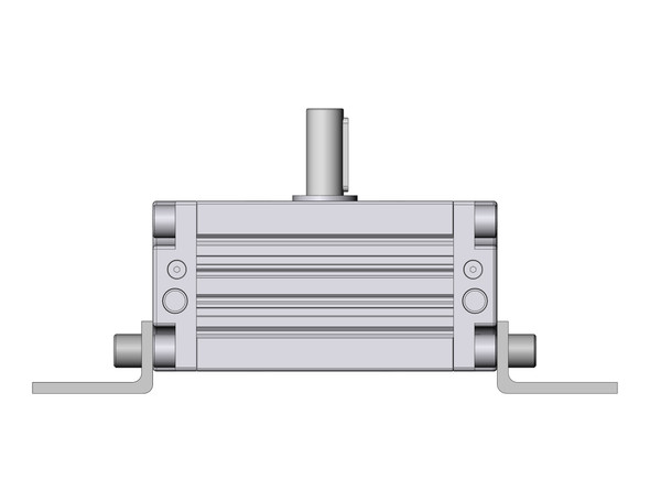 SMC CRA1LS80TT-90CZ Actuator, Rotary, Rack & Pinion Type