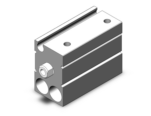 SMC CUJS12-20D compact cylinder cyl, free mount, dbl acting