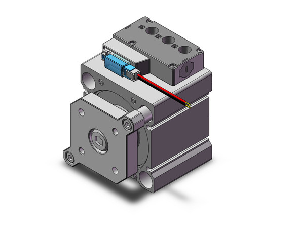 SMC CVQM63-15-5MZ Compact Cylinder W/Valve