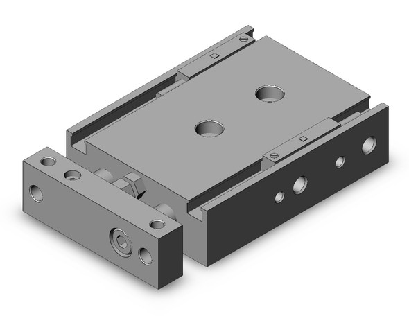 <h2>CXSL, Dual Piston Rods, Ball Bushing Bearing</h2><p><h3>The CXS Series is a dual piston actuator with non-rotating accuracy   0.1 . The CXSL high precision ball bushing type allows for smooth operation that ensures stable travel resistance.<br>- </h3>- Bore sizes: 6, 10, 15, 20, 25, 32 mm<br>- Non-rotating accuracy:   0.1 <br>- Stroke adjustment range: 0 to -5 mm<br>- Auto switch capable<br>- <p><a href="https://content2.smcetech.com/pdf/CXS.pdf" target="_blank">Series Catalog</a>