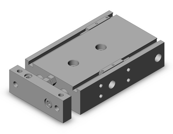 <h2>CXSL, Dual Piston Rods, Ball Bushing Bearing</h2><p><h3>The CXS Series is a dual piston actuator with non-rotating accuracy   0.1 . The CXSL high precision ball bushing type allows for smooth operation that ensures stable travel resistance.<br>- </h3>- Bore sizes: 6, 10, 15, 20, 25, 32 mm<br>- Non-rotating accuracy:   0.1 <br>- Stroke adjustment range: 0 to -5 mm<br>- Auto switch capable<br>- <p><a href="https://content2.smcetech.com/pdf/CXS.pdf" target="_blank">Series Catalog</a>