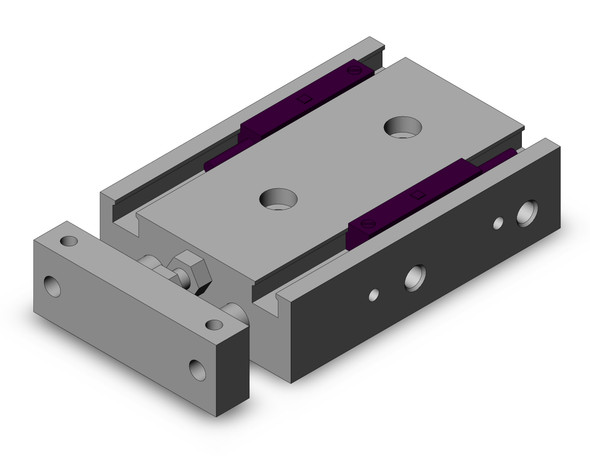 <h2>CXSM, Dual Piston Rods, Slide Bearing</h2><p><h3>The CXS Series is a dual piston actuator with non-rotating accuracy   0.1 . The CXSM slide bearing type provides lateral stability protecting it from side load impacts.<br>- </h3>- Bore sizes: 6, 10, 15, 20, 25, 32 mm<br>- Non-rotating accuracy:   0.1 <br>- Stroke adjustment range: 0 to -5 mm<br>- Auto switch capable<br>- <p><a href="https://content2.smcetech.com/pdf/CXS.pdf" target="_blank">Series Catalog</a>