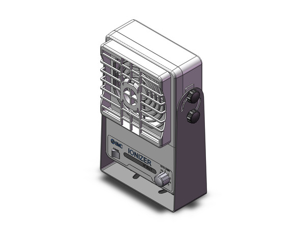 SMC IZF21-BW ionizer, fan type fan type ionizer (1.8 cubic meters/min)