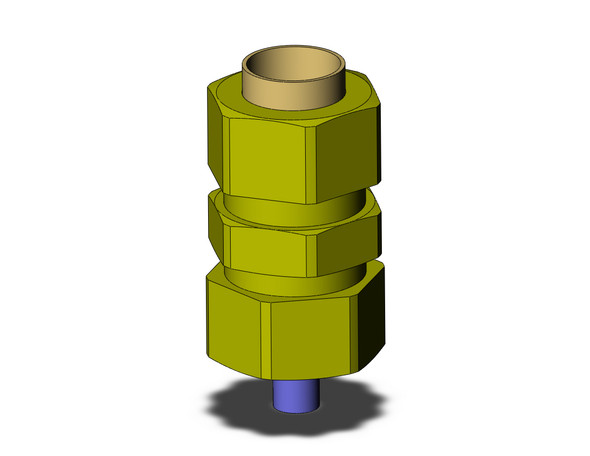 SMC KFH10B-00 Fitting, Straight Union Pack of 5