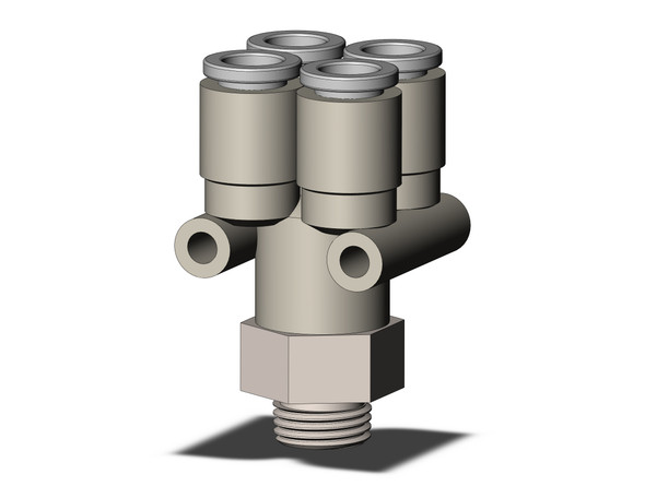 SMC KQ2UD06-01NP One-Touch Fitting Pack of 10