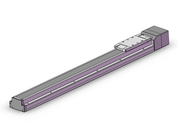 <h2>LEFS, Electric Actuator, Slider Type, Ball Screw Drive, Motorless</h2><p><h3>The LEFS is available in a motorless type, permitting the mounting of an AC servo motor other than the standard chosen by SMC.  Shaft coupling and mounting patterns are compatible with 8 servo motor series from 5 manufacturers.  Manufacturers include Mitsubishi, Yaskawa, Sanyo Kenki, Omron, and Panasonic.</h3>- Body Size: 25, 32, 40<br>- Maximum work load: 60 kg<br>- Maximum speed: 1200mm/s (H lead)<br>- Maximum acceleration: 20,000 mm/s2<br>- Stroke range: 100 to 1000 mm in 50 mm increments<br>- Positioning repeatability: 0.02 mm<p><a href="https://content2.smcetech.com/pdf/Elect_Act_Motorless.pdf" target="_blank">Series Catalog</a>