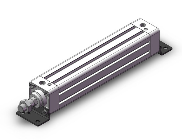 tie rod cylinder w/profile tube mb1-z cylinder assy