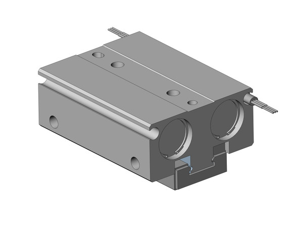 SMC MHF2-12DR-M9P Cylinder, Mhf2, Low Profile Air Gripper