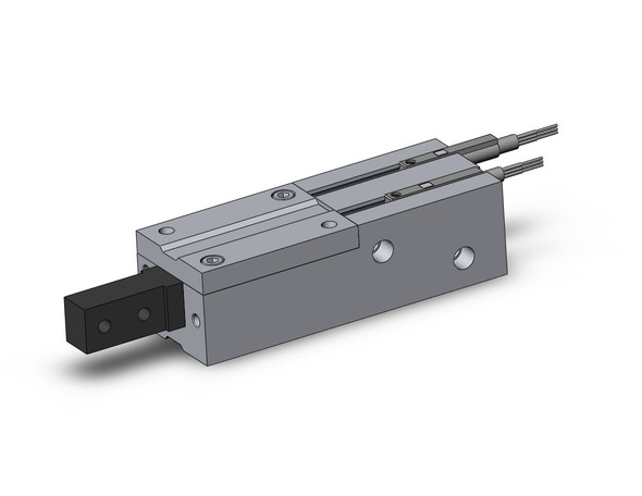 <h2>MIS, Escapement, 1 Finger Type</h2><p><h3>The MIS is an effective addition to conveyors, vibratory feeders, magazines and hoppers for separating and feeding individual parts or work pieces on assembly and production lines. A floating mechanism separates the finger from the internal piston allowing for easier finger replacement.<br>- </h3>- Stroke lengths: 10, 20, 30, 50 mm<br>- Scraper option<br>- Stroke adjuster option<br>- Auto switch capable<br>- Bore sizes: 8, 12, 20, 25, 32 mm<br>- <p><a href="https://content2.smcetech.com/pdf/MIW_MIS.pdf" target="_blank">Series Catalog</a>