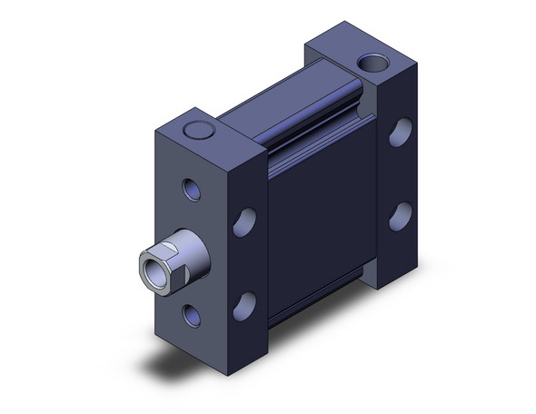 <h2>M(D)U Plate Cylinder, Single Acting w/Auto Switch Mounting Groove</h2><p><h3>The MU plate single rod, single acting, cylinder, with its elliptical design, provides a low profile while maintaining force output. The MU cylinder can eliminate the need for higher operating pressures that may be required for typical flat cylinders. The oval piston shape also provides an intrinsic non-rotating function without having to use a rod with flats, offering increased bearing and seal life.</h3>- Single acting, spring return/extend, plate cylinder<br>- Possible to mount without brackets<br>- Auto switch mounting grooves prevent projection of auto switches<br>- Auto switches can be mounted in 4 directions<br>- Strokes up to 20mm<p><a href="https://content2.smcetech.com/pdf/MU_Z.pdf" target="_blank">Series Catalog</a>