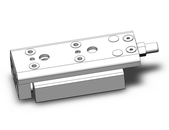 SMC MXQ12CL-30ZE3 Guided Cylinder