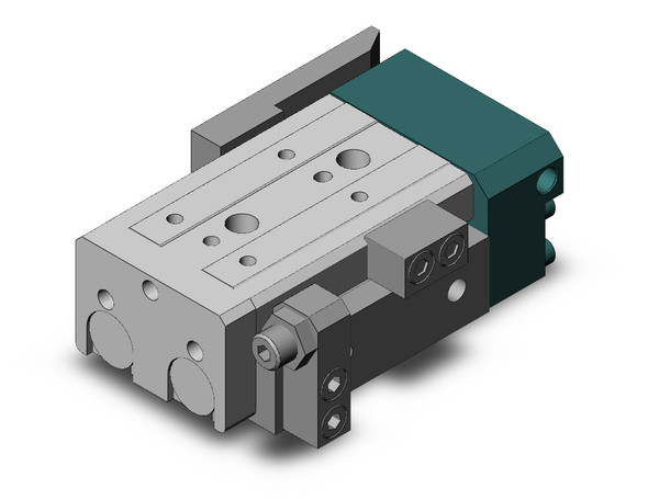 <h2>Legacy MXQ, Precision Slide Tables (Recirculating Bearings)</h2><p><h3>The legacy MXQ precision slide table is integrated with guides and rails combined with recirculating bearings to isolate the load bearing from the movement of the dual rods and piston seals. The end lock option prevents the slide table from dropping in vertical applications, enhancing safety in the event of air pressure loss.</h3>- Bore sizes: 6, 8, 12, 16, 20, 25 mm<br>- Stroke adjuster options: rubber or metal stopper<br>- End lock option in the event of air pressure loss<br>- PTFE grease or food grade grease option<br>- Auto switch capable<br>- <p><a href="https://content2.smcetech.com/pdf/MXQ.pdf" target="_blank">Series Catalog</a>