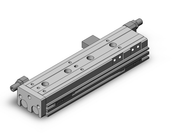 <h2>Legacy MXQ, Precision Slide Tables (Recirculating Bearings)</h2><p><h3>The legacy MXQ precision slide table is integrated with guides and rails combined with recirculating bearings to isolate the load bearing from the movement of the dual rods and piston seals. The end lock option prevents the slide table from dropping in vertical applications, enhancing safety in the event of air pressure loss.</h3>- Bore sizes: 6, 8, 12, 16, 20, 25 mm<br>- Stroke adjuster options: rubber or metal stopper<br>- End lock option in the event of air pressure loss<br>- PTFE grease or food grade grease option<br>- Auto switch capable<br>- <p><a href="https://content2.smcetech.com/pdf/MXQ.pdf" target="_blank">Series Catalog</a>