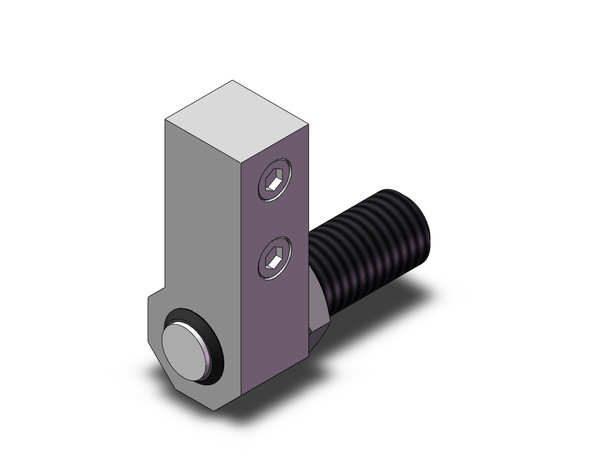 SMC MXQ-AS25L-X12 guided cylinder stroke adjuster, extend end