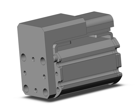 SMC MXZ25-25 compact cylinder w/linear guide cylinder, air