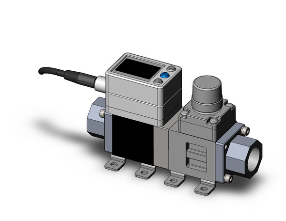 SMC PF3W704S-03-AT-MR 3-Color Digital Flow Siwtch For Water