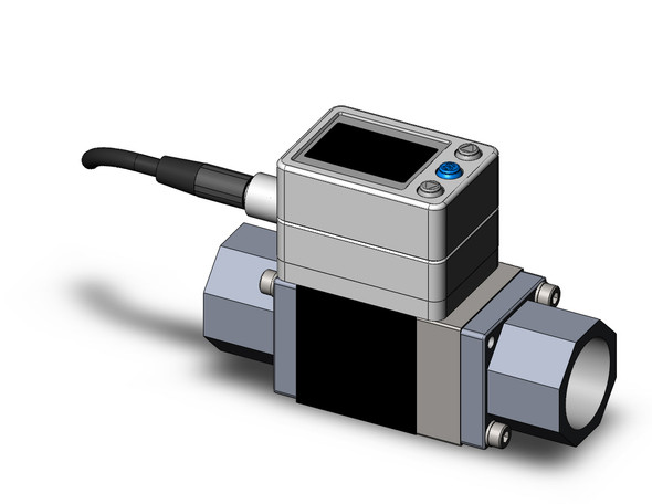 SMC PF3W720-N04-ET-G digital flow switch, water, pf3w 3-color digital flow siwtch for water