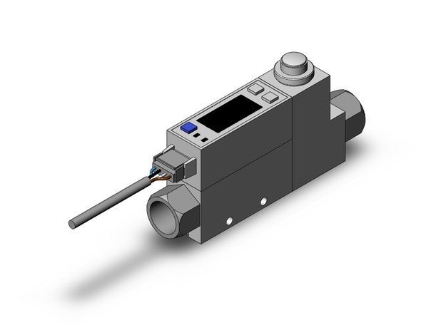 SMC PFM711S-N02-B-MN 2-Color Digital Flow Switch For Air