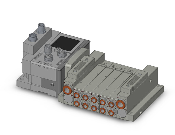 SMC SS5V2-10S6F2ND-05BS-N7 5 Sta. Mfld Ass'Y, Ex600 Si Unit