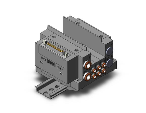 SMC SS5Y3-10F1-03D-C4D 4/5 Port Solenoid Valve