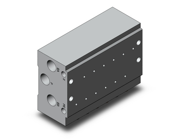 SMC SS5Y3-42-06-C4 4/5 Port Solenoid Valve